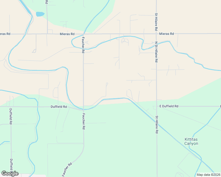 map of restaurants, bars, coffee shops, grocery stores, and more near 505 Faucher Road in Yakima