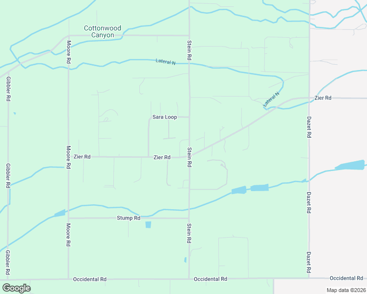 map of restaurants, bars, coffee shops, grocery stores, and more near 1602 Stein Rd in Yakima