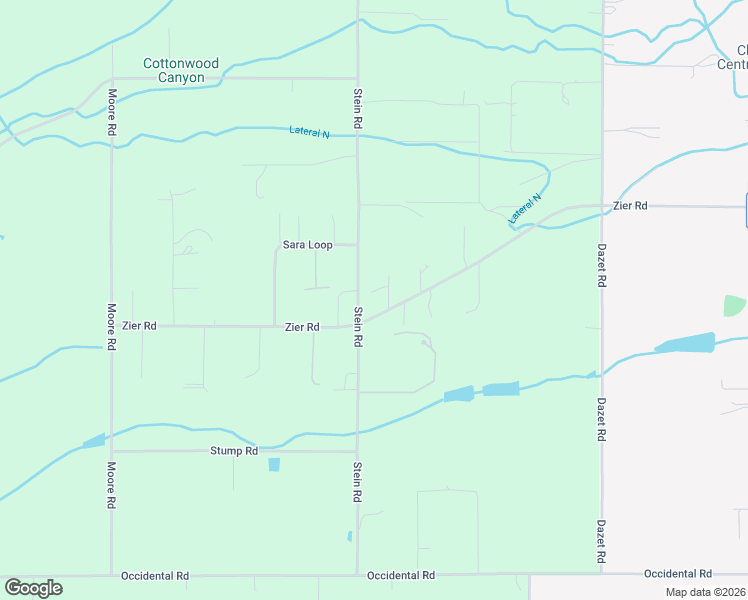 map of restaurants, bars, coffee shops, grocery stores, and more near 11105 Zier Rd in Yakima