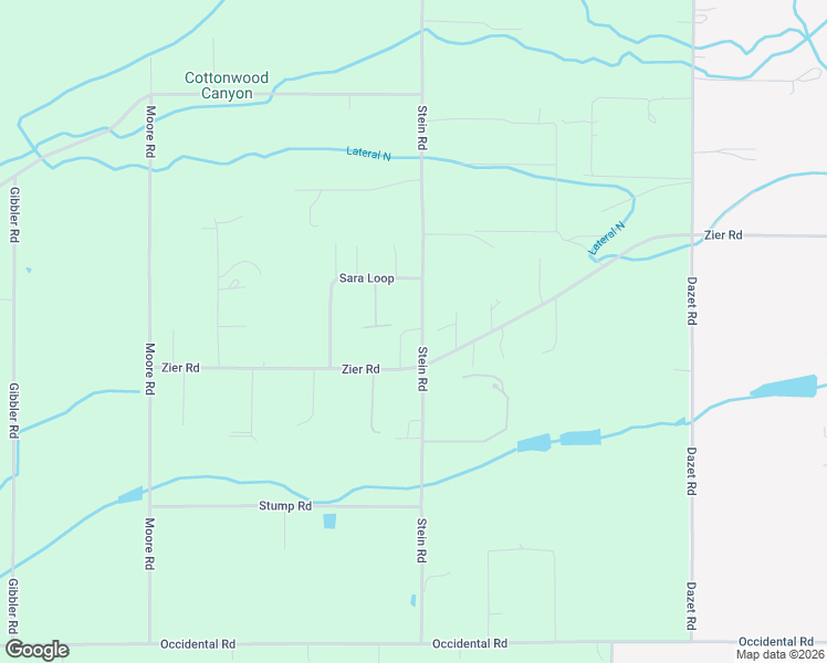 map of restaurants, bars, coffee shops, grocery stores, and more near 1602 Stein Road in Yakima