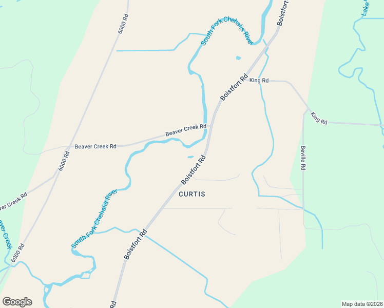map of restaurants, bars, coffee shops, grocery stores, and more near 620-636 Boistfort Road in Lewis County