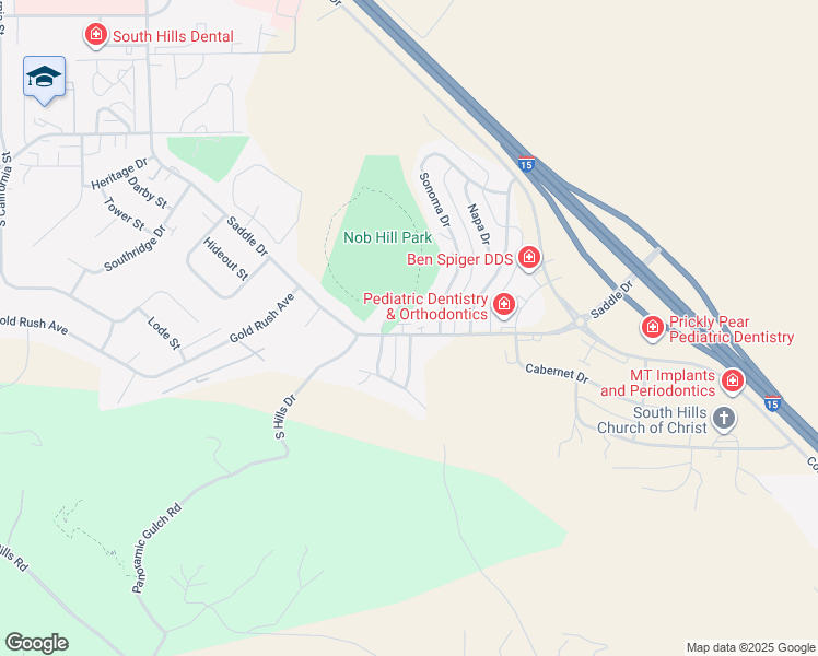 map of restaurants, bars, coffee shops, grocery stores, and more near 3052 Saddle Drive in Helena