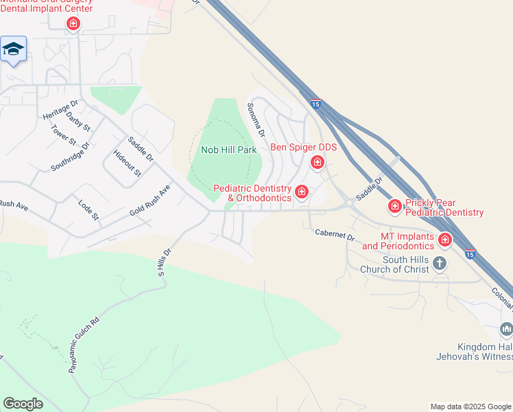 map of restaurants, bars, coffee shops, grocery stores, and more near 3066 Saddle Drive in Helena