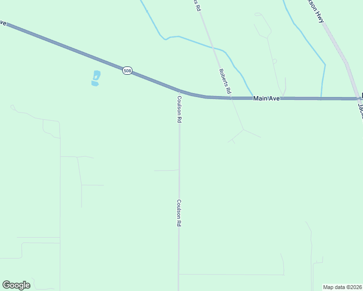map of restaurants, bars, coffee shops, grocery stores, and more near 152 Coulson Road in Chehalis