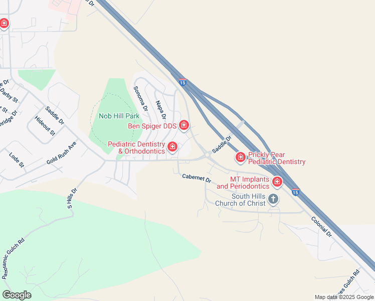map of restaurants, bars, coffee shops, grocery stores, and more near 3060 Cabernet Drive in Helena