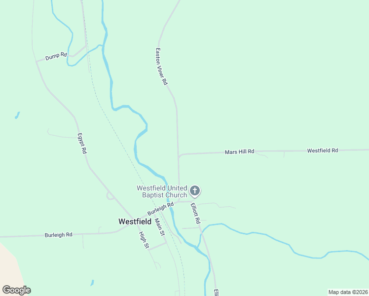 map of restaurants, bars, coffee shops, grocery stores, and more near Easton Viner Road in Westfield