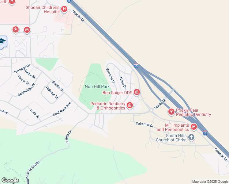map of restaurants, bars, coffee shops, grocery stores, and more near 1060 Sonoma Drive in Helena