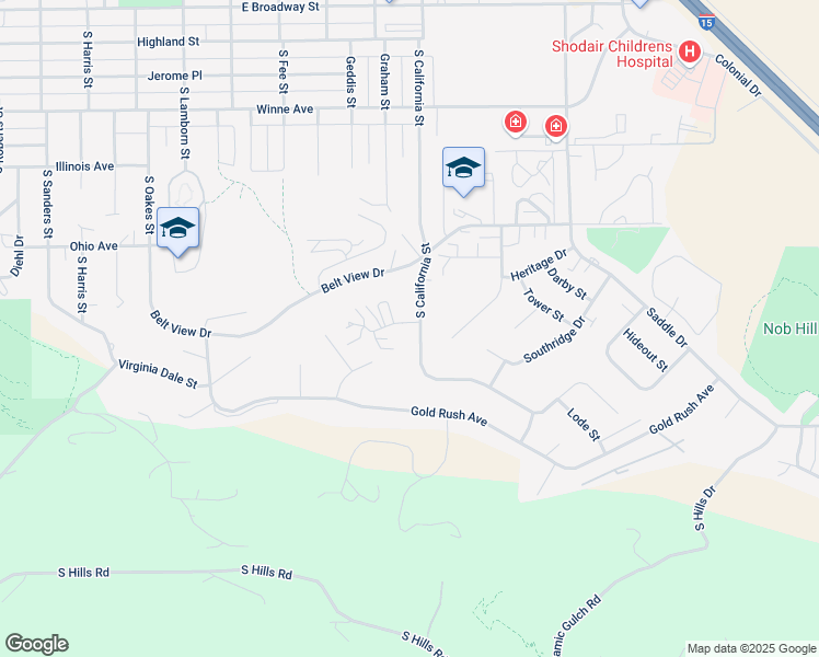 map of restaurants, bars, coffee shops, grocery stores, and more near 2233 Alpine Drive in Helena