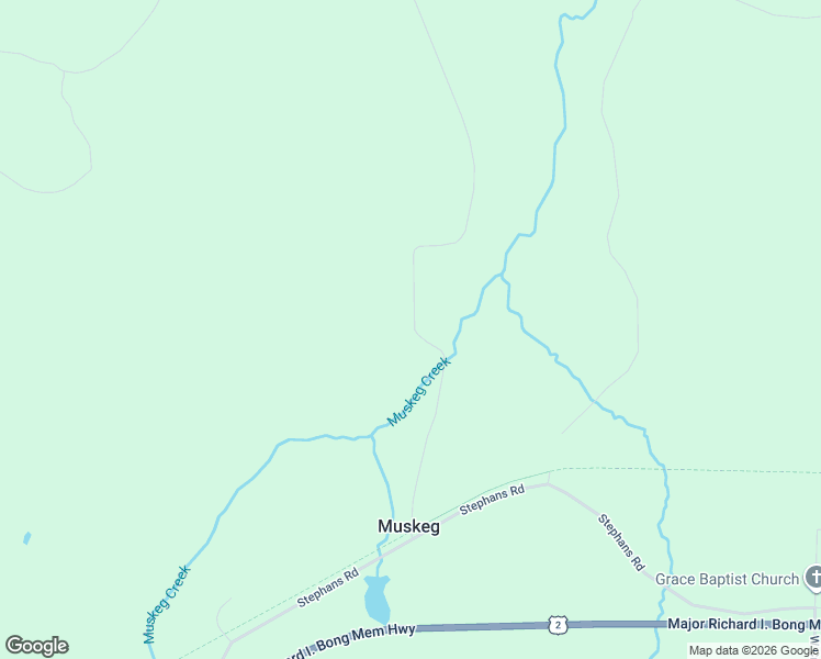 map of restaurants, bars, coffee shops, grocery stores, and more near in Muskeg