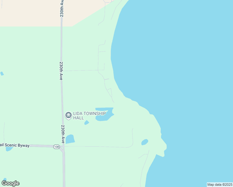 map of restaurants, bars, coffee shops, grocery stores, and more near 23377 Thompson Beach Road in Pelican Rapids