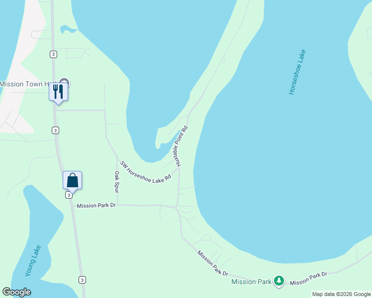 map of restaurants, bars, coffee shops, grocery stores, and more near 29246 Huxtable Point Road in Merrifield
