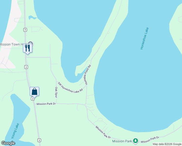 map of restaurants, bars, coffee shops, grocery stores, and more near 29246 Huxtable Point Road in Merrifield