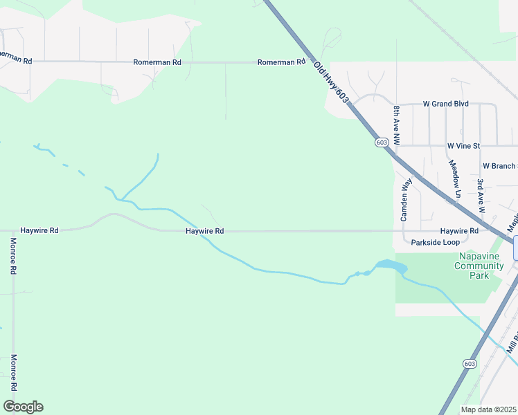 map of restaurants, bars, coffee shops, grocery stores, and more near 236 Haywire Road in Winlock