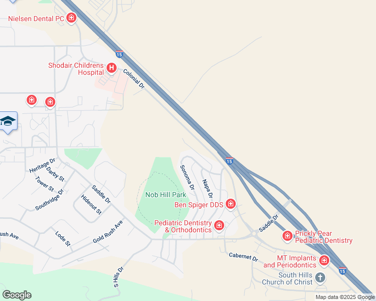 map of restaurants, bars, coffee shops, grocery stores, and more near 860 Sonoma Drive in Helena