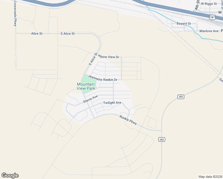 map of restaurants, bars, coffee shops, grocery stores, and more near Alexis Avenue in Helena