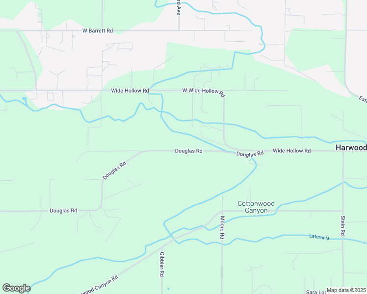 map of restaurants, bars, coffee shops, grocery stores, and more near 12203 Douglas Road in Yakima