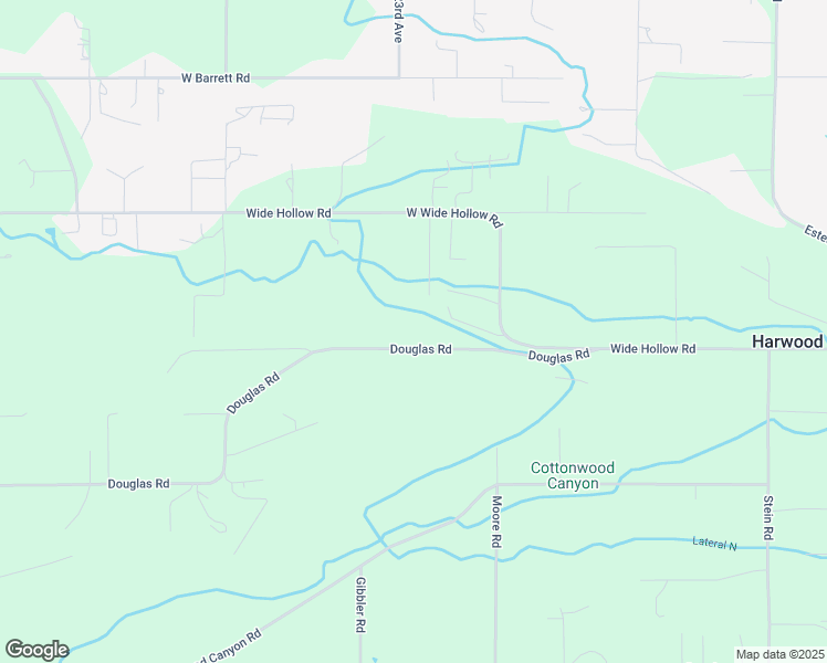map of restaurants, bars, coffee shops, grocery stores, and more near 12203 Douglas Rd in Yakima