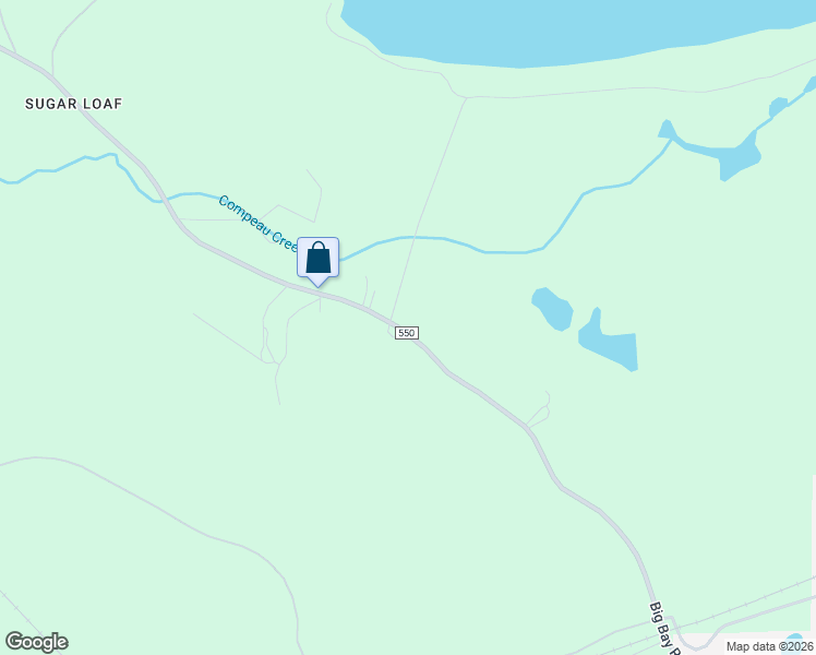 map of restaurants, bars, coffee shops, grocery stores, and more near 160 Middle Island Point Road in Marquette