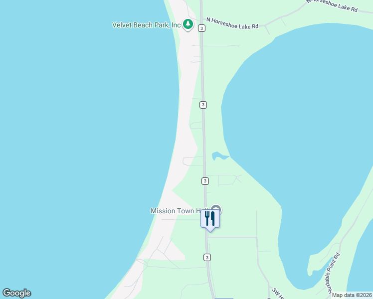 map of restaurants, bars, coffee shops, grocery stores, and more near 29741 County Road 3 in Merrifield