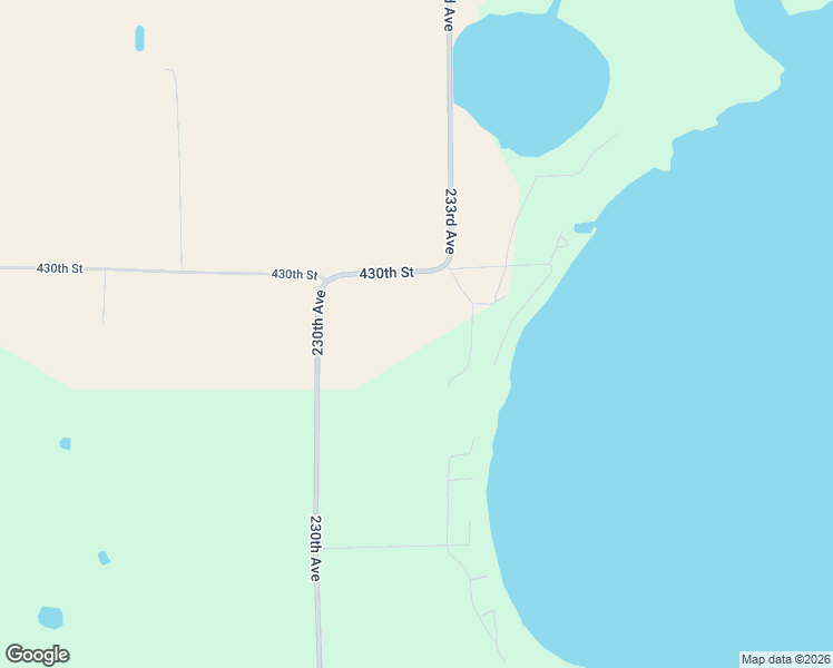 map of restaurants, bars, coffee shops, grocery stores, and more near 23410 430th Street in Pelican Rapids