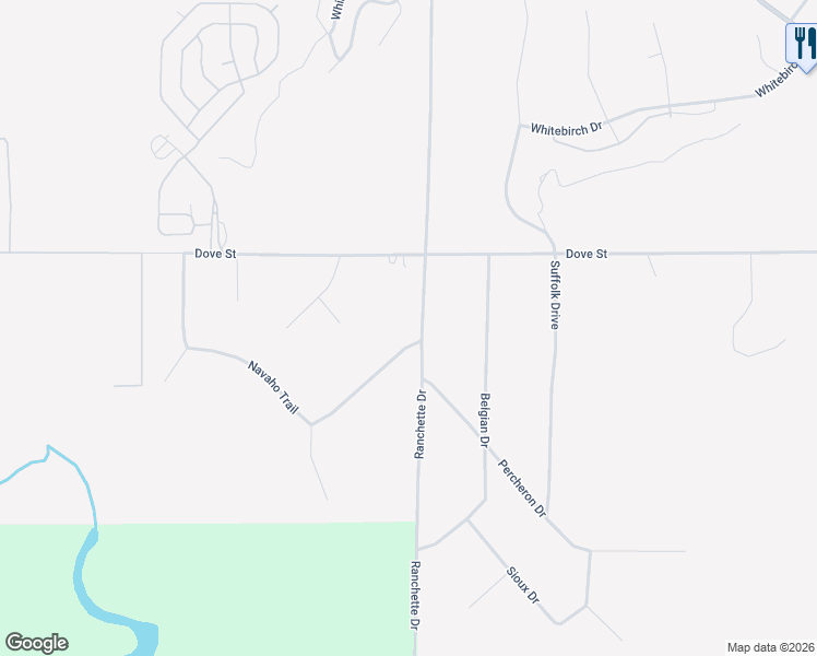 map of restaurants, bars, coffee shops, grocery stores, and more near 29857 Ranchette Drive in Pequot Lakes