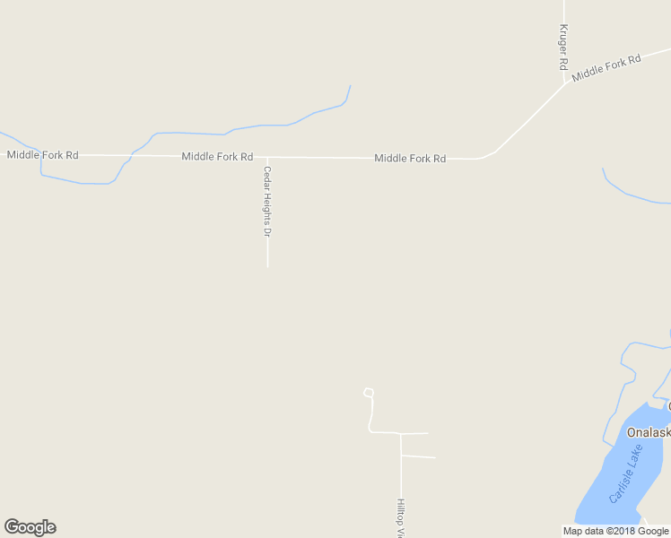 map of restaurants, bars, coffee shops, grocery stores, and more near 1140 Middle Fork Road in Onalaska