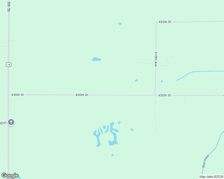 map of restaurants, bars, coffee shops, grocery stores, and more near 60685 430th Street in Sebeka