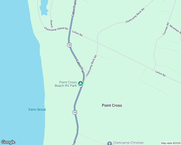 map of restaurants, bars, coffee shops, grocery stores, and more near 0 Cheticamp Back Road in Grand Étang