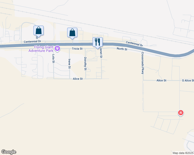 map of restaurants, bars, coffee shops, grocery stores, and more near 3407-3445 Alice Street in Helena
