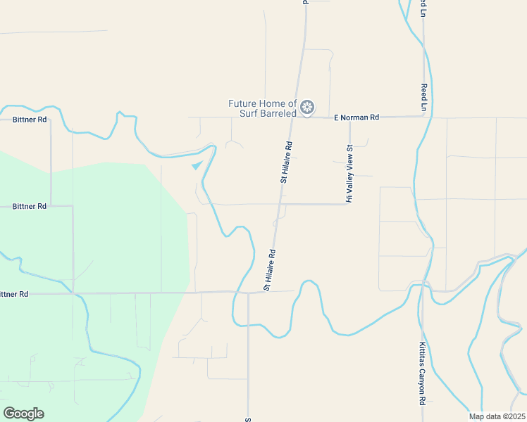 map of restaurants, bars, coffee shops, grocery stores, and more near 1250 Saint Hilaire Road in Yakima
