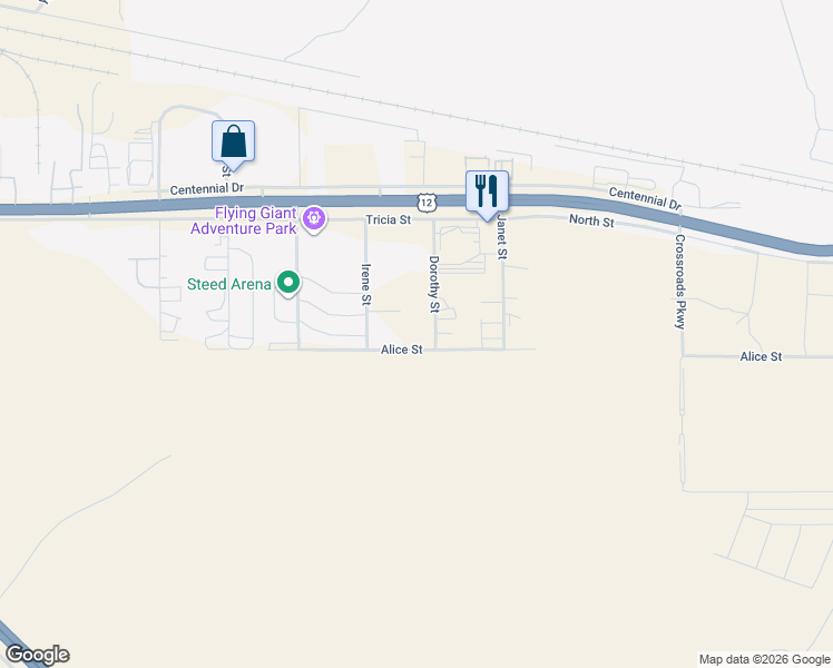 map of restaurants, bars, coffee shops, grocery stores, and more near 300 Dorothy Street in Helena