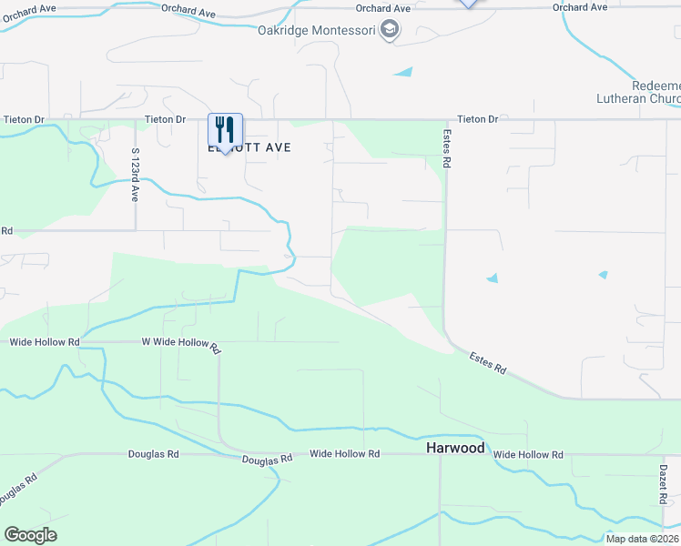 map of restaurants, bars, coffee shops, grocery stores, and more near 658 South Friedline Road in Yakima