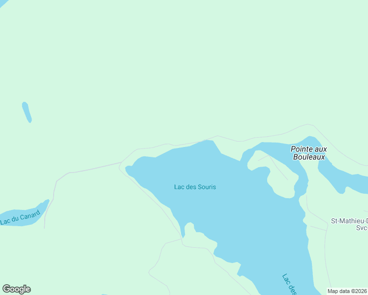 map of restaurants, bars, coffee shops, grocery stores, and more near 250 Chemin des Pionniers in Saint-Mathieu-du-Parc
