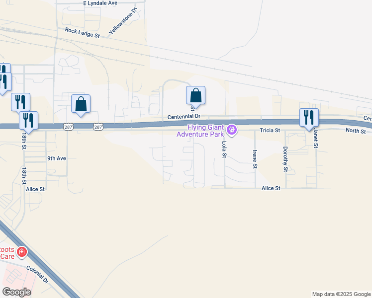 map of restaurants, bars, coffee shops, grocery stores, and more near 3210 SK Loop in Helena