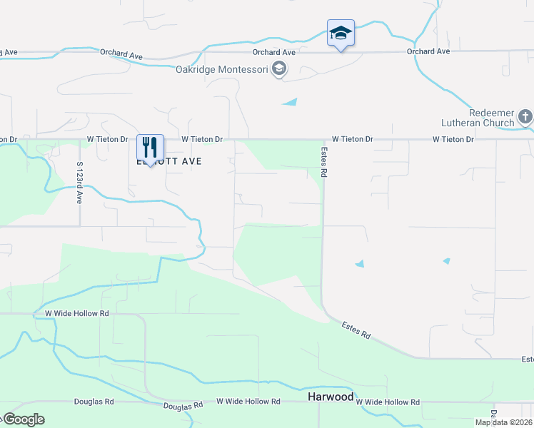 map of restaurants, bars, coffee shops, grocery stores, and more near 621 Friedline Rd in Yakima