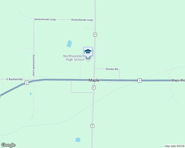 map of restaurants, bars, coffee shops, grocery stores, and more near in Maple