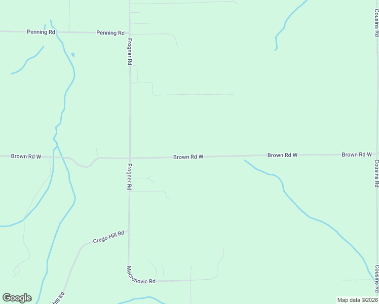 map of restaurants, bars, coffee shops, grocery stores, and more near 1288 Brown Road West in Chehalis