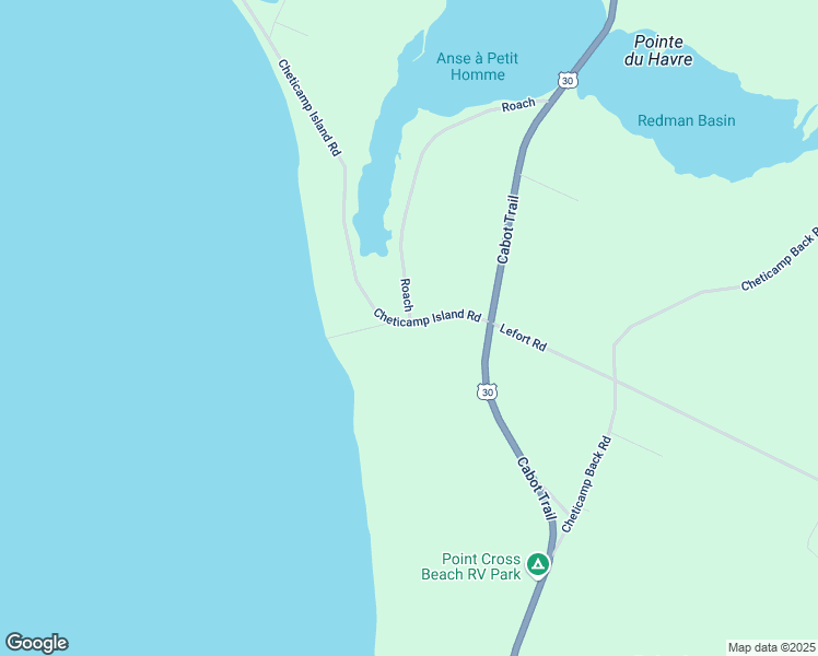 map of restaurants, bars, coffee shops, grocery stores, and more near 5 Cheticamp Island Road in Chéticamp