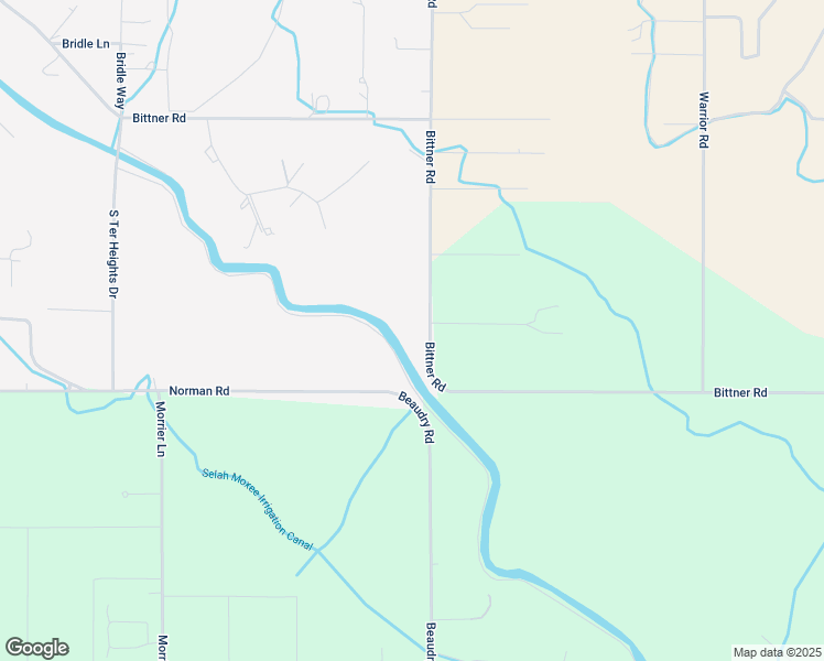 map of restaurants, bars, coffee shops, grocery stores, and more near 804 Bittner Road in Yakima