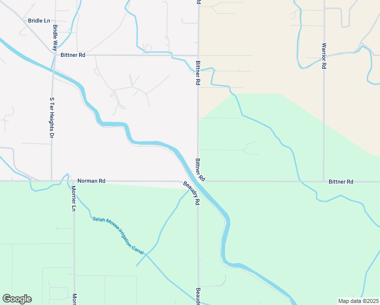 map of restaurants, bars, coffee shops, grocery stores, and more near 804 Bittner Road in Yakima