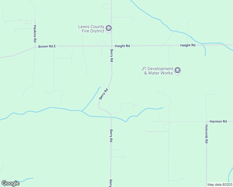 map of restaurants, bars, coffee shops, grocery stores, and more near 123 Cherry Lane in Chehalis