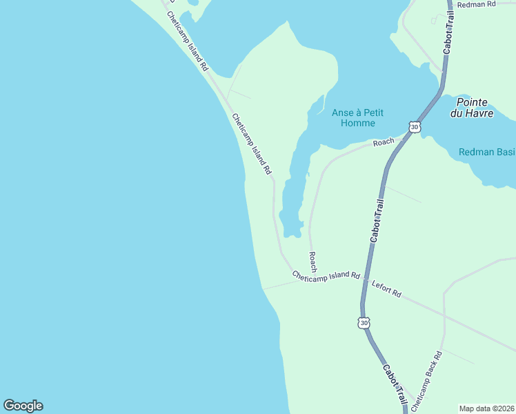 map of restaurants, bars, coffee shops, grocery stores, and more near 125 Cheticamp Island Road in Chéticamp