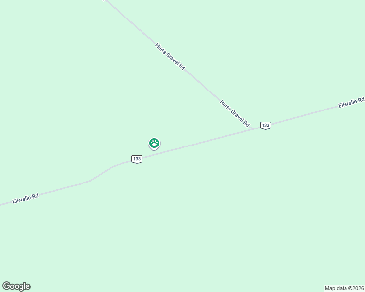 map of restaurants, bars, coffee shops, grocery stores, and more near 383 Prince Edward Island 133 in Ellerslie