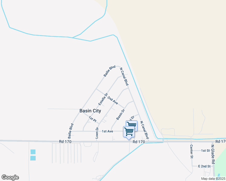 map of restaurants, bars, coffee shops, grocery stores, and more near 320 Estella Dr in Mesa