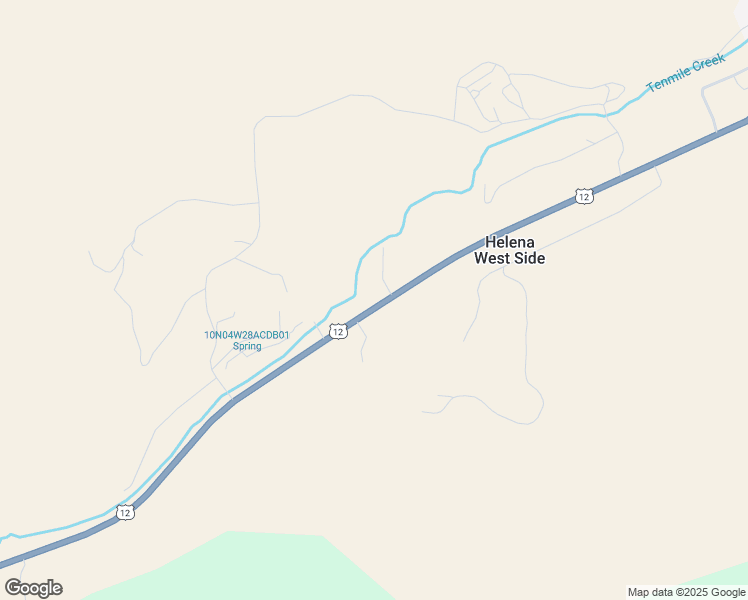 map of restaurants, bars, coffee shops, grocery stores, and more near in Helena West Side