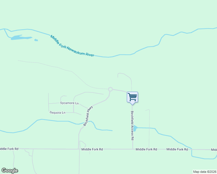 map of restaurants, bars, coffee shops, grocery stores, and more near 134 Redwood Lane in Onalaska