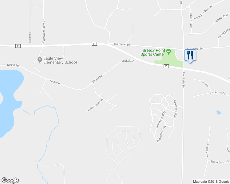 map of restaurants, bars, coffee shops, grocery stores, and more near 30648 Nickel Woods Circle in Pequot Lakes