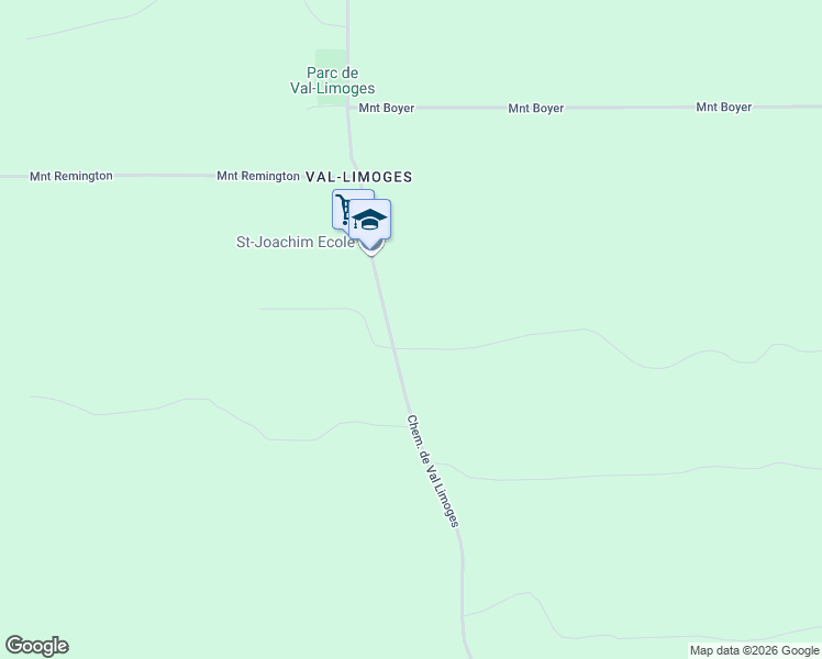 map of restaurants, bars, coffee shops, grocery stores, and more near 3592 Chemin de Val Limoges in Mont-Laurier