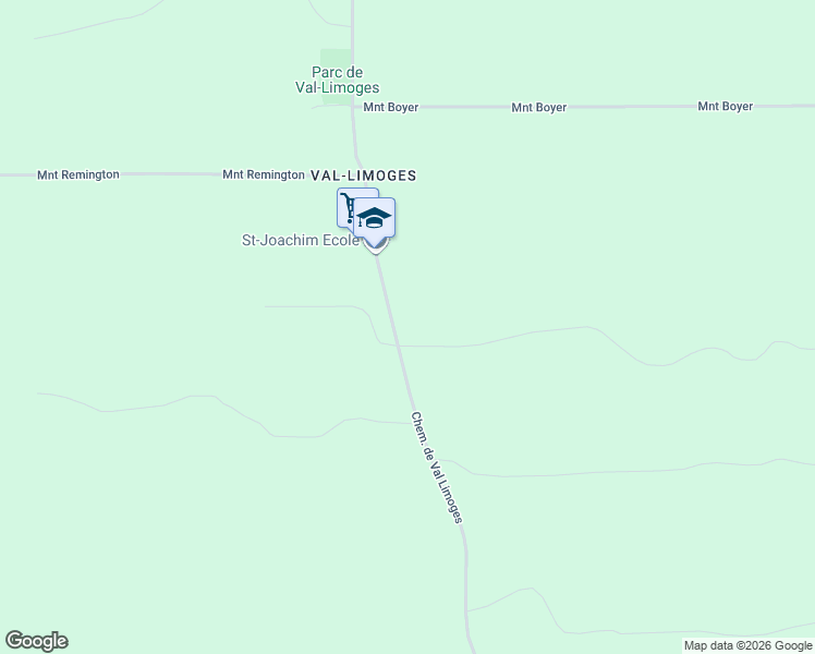 map of restaurants, bars, coffee shops, grocery stores, and more near 3592 Chemin de Val Limoges in Mont-Laurier
