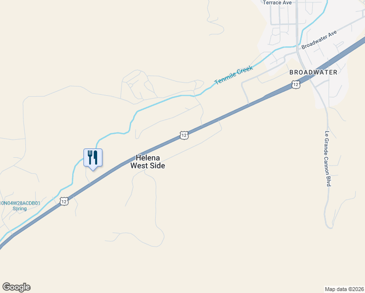 map of restaurants, bars, coffee shops, grocery stores, and more near 4110 Lombardy Drive in Helena